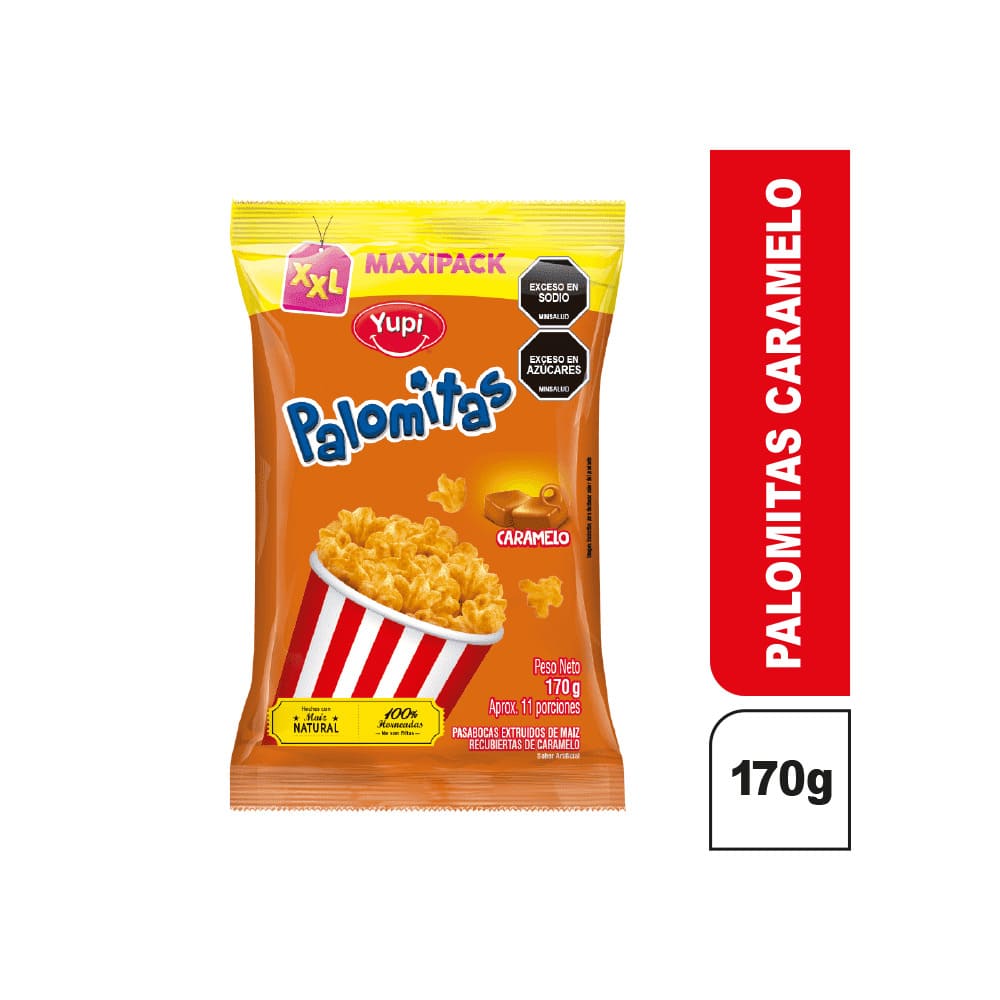 PALOMITAS YUPI CARAMELO *170G